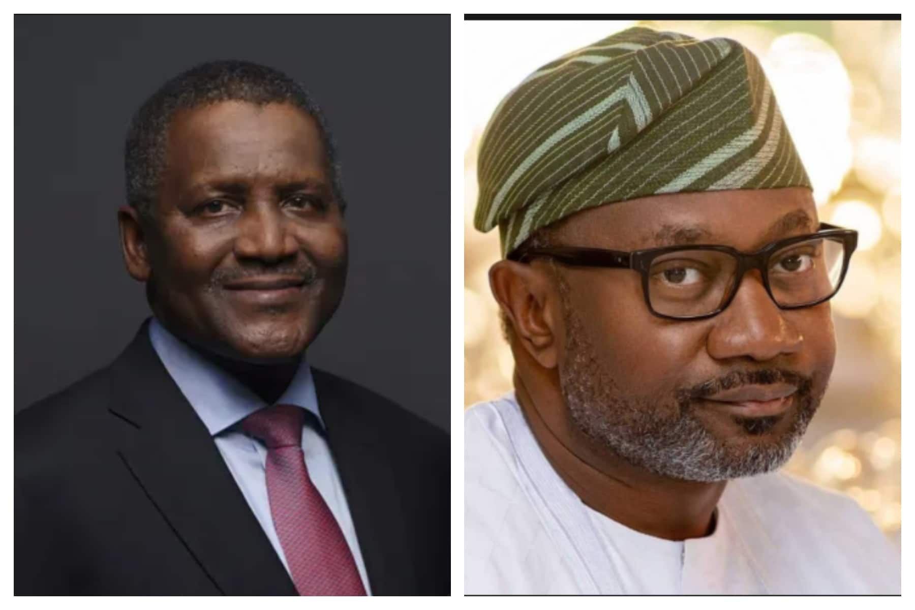 Dangote Otedola Clinch Top Spots In Forbes Richest Man List