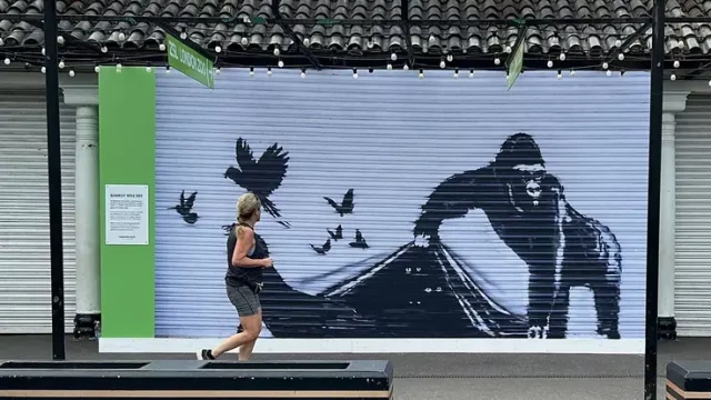 London Zoo Removes Banksy Artwork