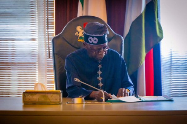 President of the Federal Republic of Nigeria, Bola Ahmed Tinubu