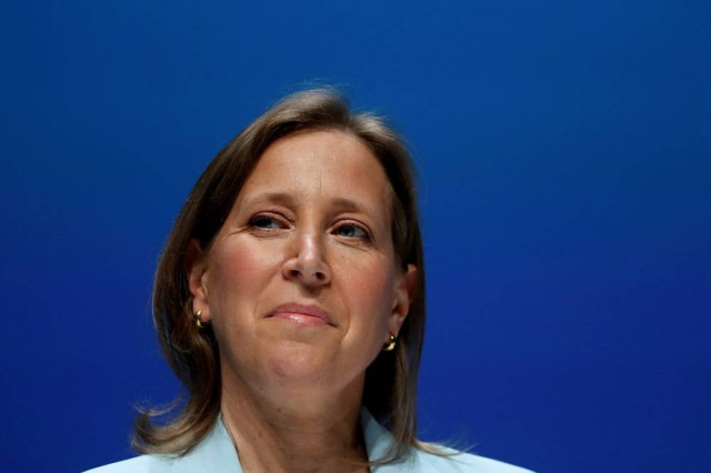 YouTube CEO Susan Wojcicki attends a conference at the Cannes Lions International Festival of Creativity, in Cannes, France, June 19, 2018