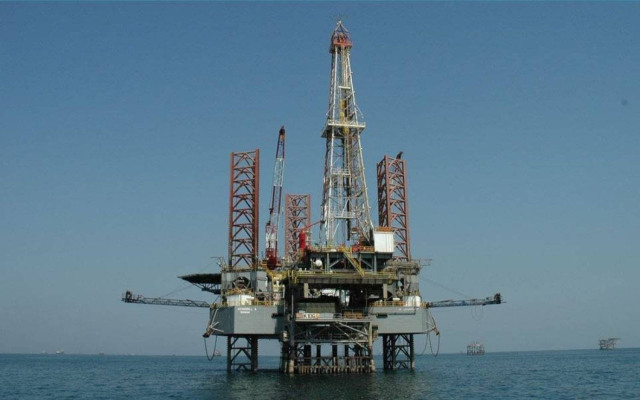 Picture of One of the rigs that belong to the Arabian Drilling Co.