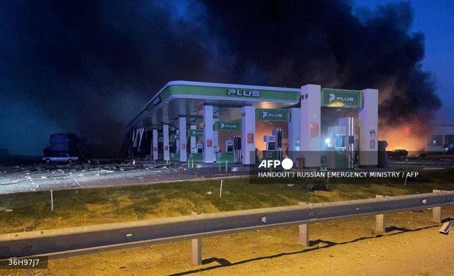 An explosion tore through a service station in Russia's Caucasus republic of Dagestan, killing five people and injuring three others, the emergency situations ministry said on September 27, 2024.