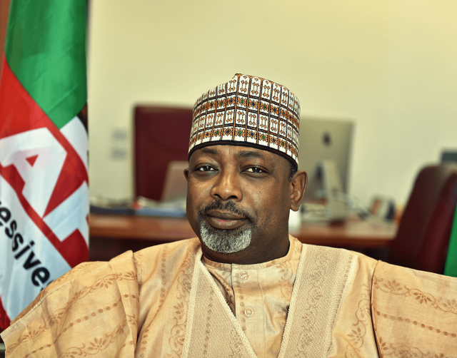 Picture of Minister of Agriculture, Abubakar Kyari