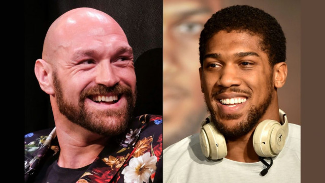 Tyson Fury and Anthony Joshua