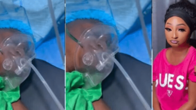 Reactions As Aunty Ramota Allegedly In Coma After Undergoing BBL Surgery