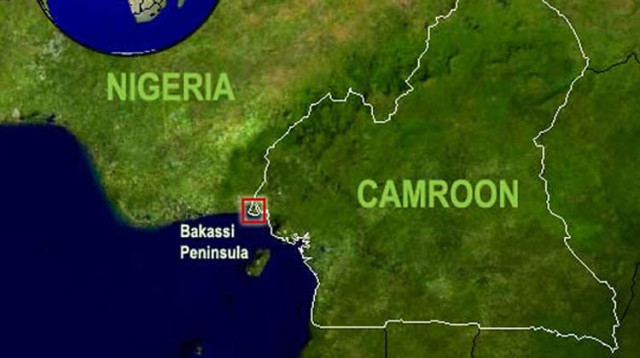 Nigeria-Cameroon Map