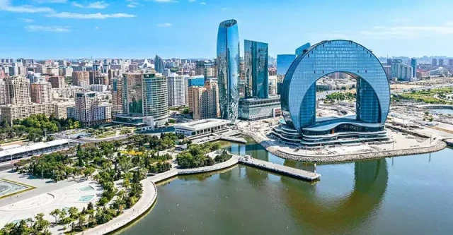 Baku in Azerbaijan hosts COP29 in November 2024