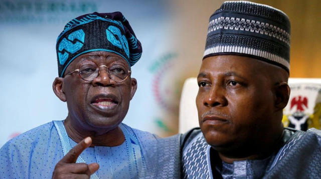 President Bola Tinubu and Vice President Kashim Shettima