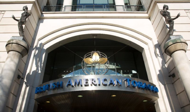 The headquarters of British American Tobacco in central London