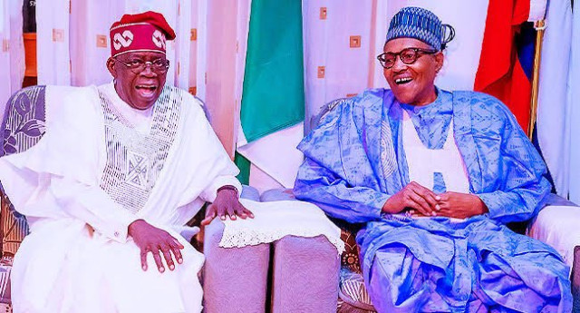 Muhammadu Buhari and Bola Tinubu