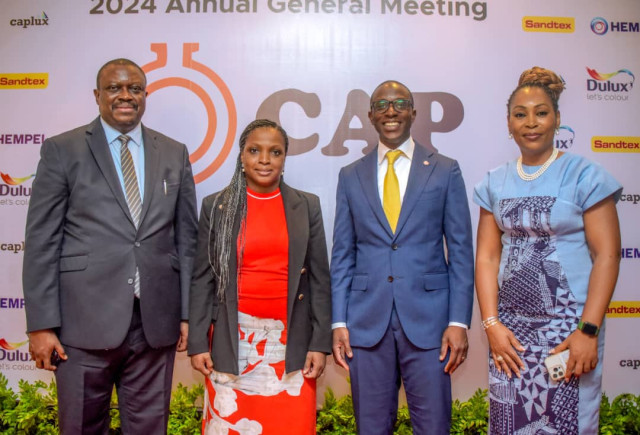 CAP Executives at the 59th Annual General Meeting in Lagos