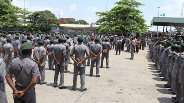 Photo of Nigeria Customs Service officers