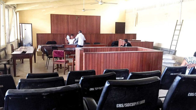 Local courtroom