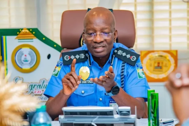 Inspector General of Police Kayode Egbetokun