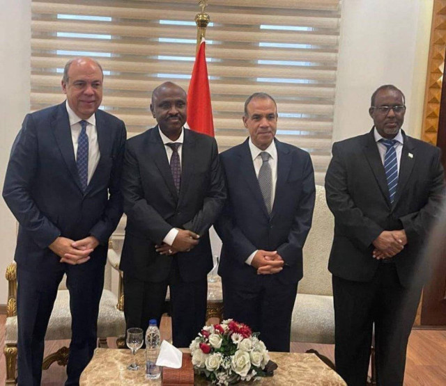 Egypt on Friday inaugurated a direct flight between Cairo, Djibouti and Mogadishu