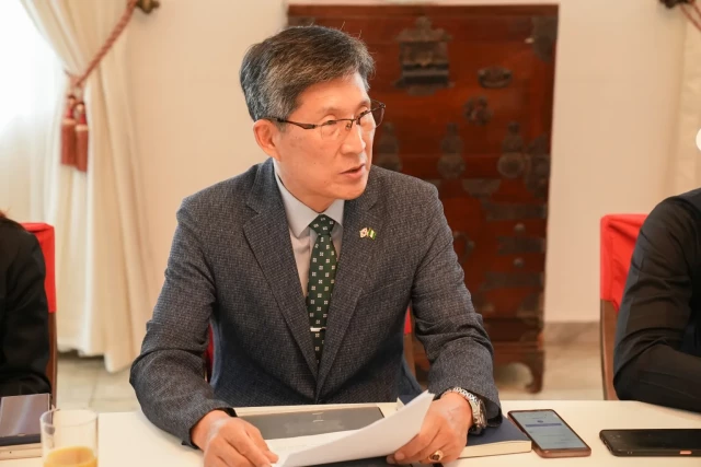 Korean Ambassador to Nigeria, Kim Pankyu