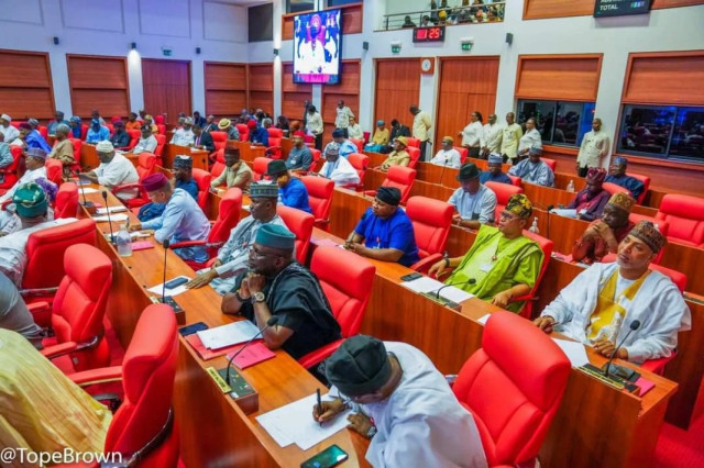 Senate in plenary Session