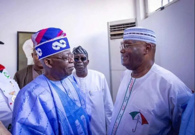 President Bola Ahmed Tinubu and Former Vice president Atiku Abubakar