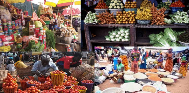 Food stuff in the market