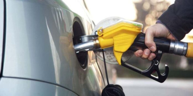 Dispensing Petrol in a car