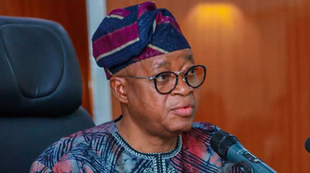 Minister of Marine and Blue Economy, Adegboyega Oyetola