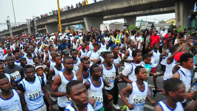 Lagos City Marathon .