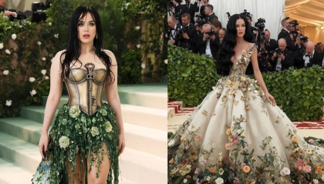 American Singer and Song Writer, Katy Perry Deepfake AI Images at 2024 Met Gala