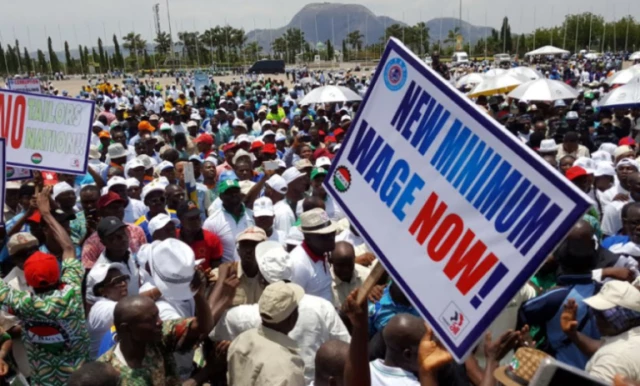 Picture of Minimum Wages  Protest