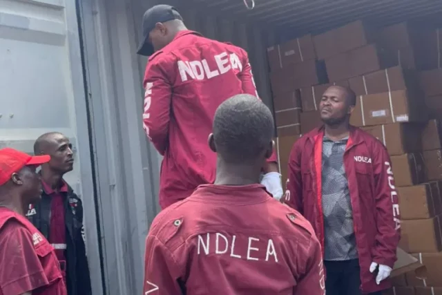 NDLEA officials