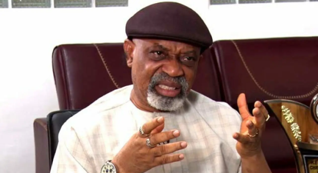 Photo of a former Minister of Labour and Employment, Chris Ngige