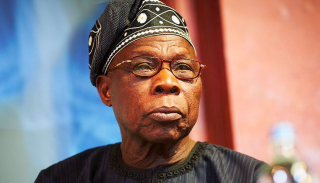 Photo of former President Olusegun Obasanjo