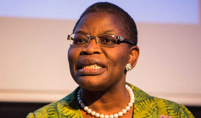 Photo of a former Minister of Education, Oby Ezekwesili