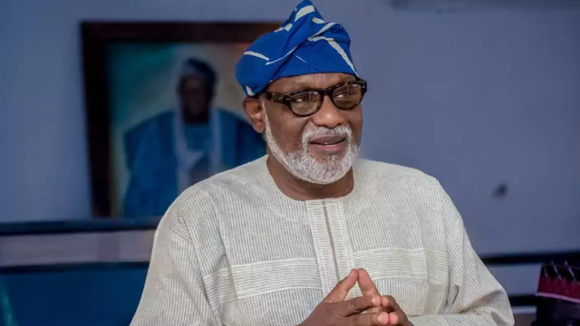 Former Ondo State Governor, Rotimi Akeredolu