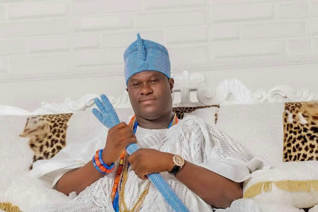 Ooni of Ife In The Palace
