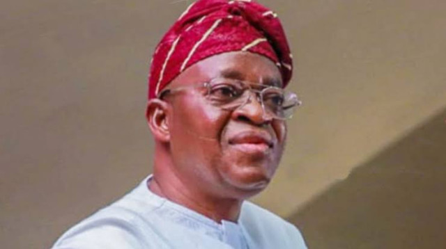 Minister of Marine and Blue Economy, Gboyega Oyetola