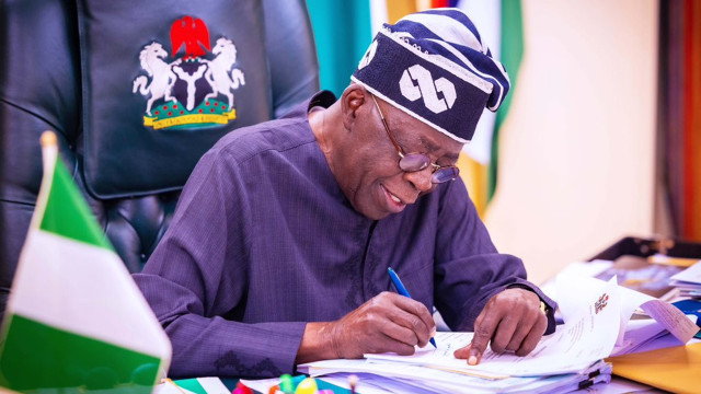 President Bola Ahmed Tinubu