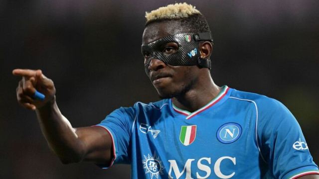 picture of Napoli striker Victor Osimhen