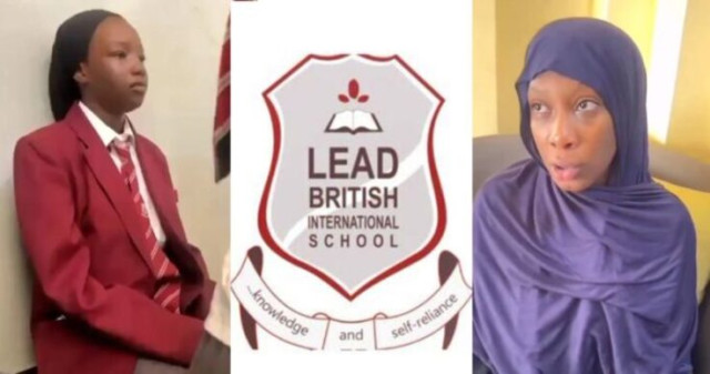 Miss. Namtira Bwala, British Lead International School and Maryam Hassan