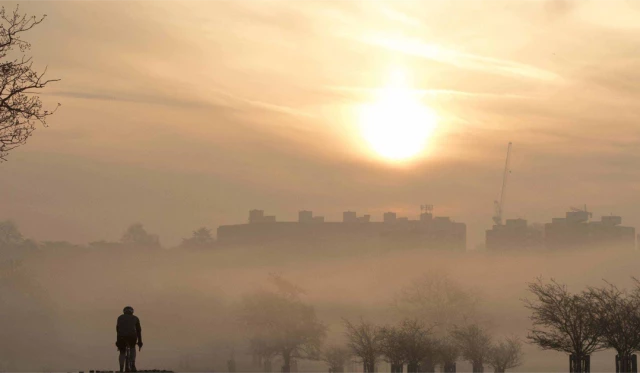 Sunny and Hazy weather