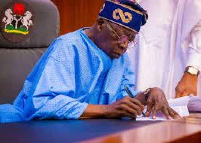 Picture of President Tinubu
