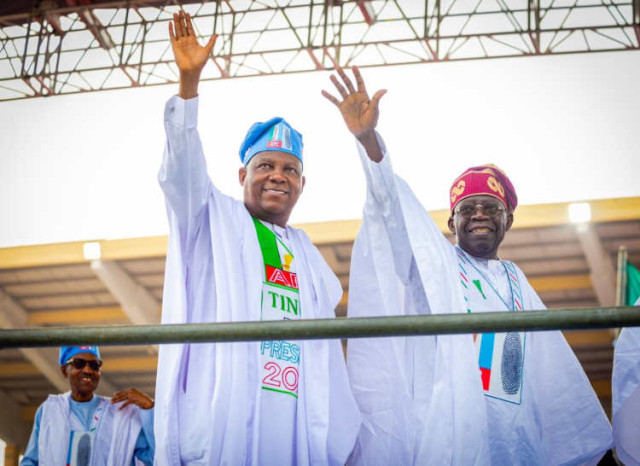 President Bola Tinubu and Vice President Kashim Shettima