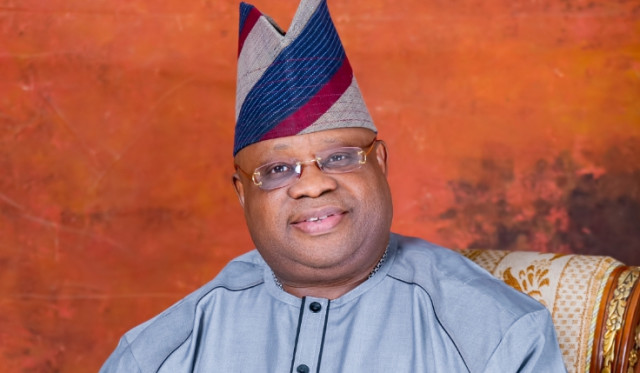 Photo of Osun state governor, Ademola Adeleke