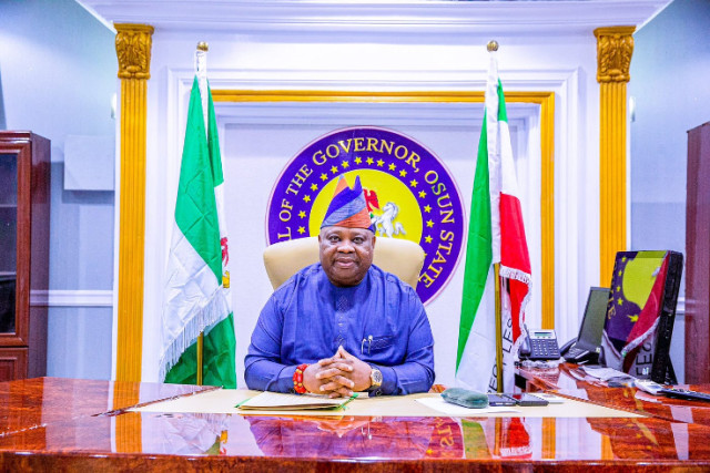 Photo of Osun state Governor,  Ademola Adeleke