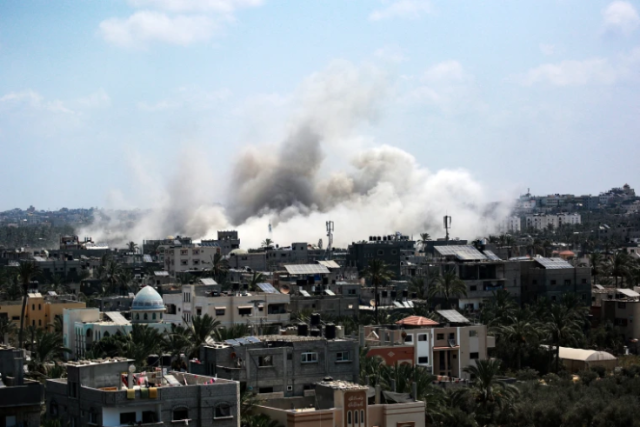 Photo of  Israeli airstrike