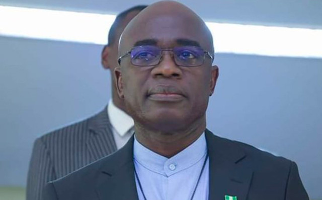 The Benue State Governor, Rev. Fr. Hyacinth Alia