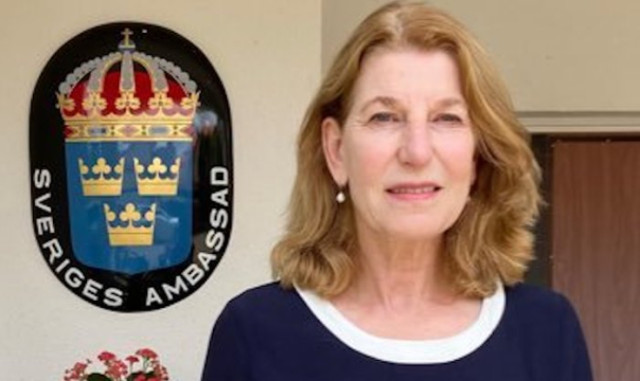 The Swedish Ambassador to Nigeria, Annika Hahn-Englund
