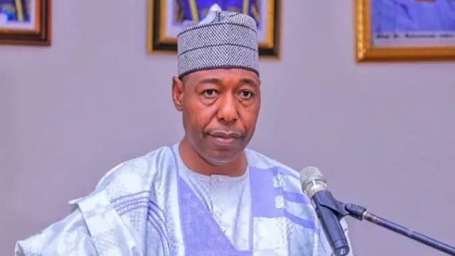 Photo of Borno State Governor, Babagana Umara Zulum