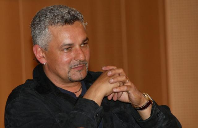 Italian football legend Roberto Baggio