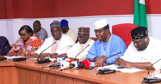 Leader of the Senate, Opeyemi Bamidele during a plenary session