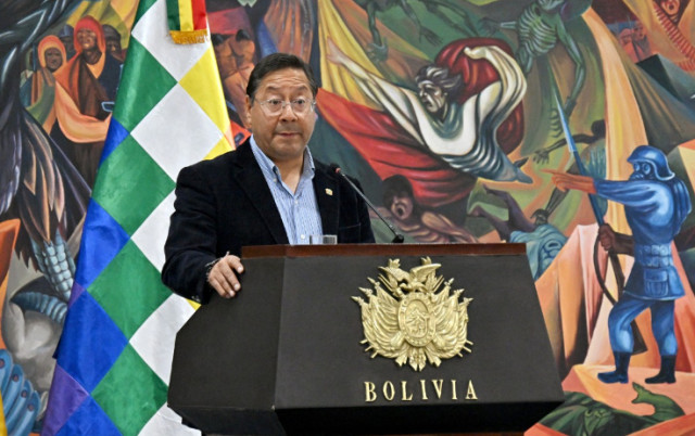 Bolivian leftist President Luis Arce